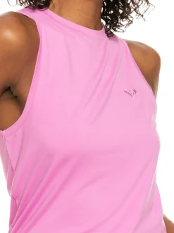 Roxy T-Shirts & Tops*Naturally Active - Korte Sportieve Top Voor Dames Cyclamen