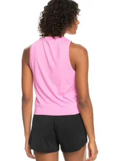 Roxy T-Shirts & Tops*Naturally Active - Korte Sportieve Top Voor Dames Cyclamen