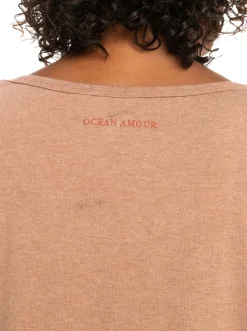 Roxy T-Shirts & Tops*Never Coming Back - Top Met Lange Mouwen Voor Dames Cork