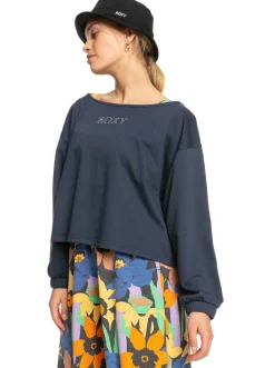 Roxy Sweatshirts & Hoodies*Next Set - Baggy Sweater Voor Dames Mood Indigo