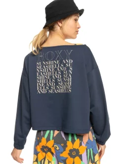 Roxy Sweatshirts & Hoodies*Next Set - Baggy Sweater Voor Dames Mood Indigo