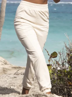 Roxy Broeken & Jeans*Next Set - Joggingbroek Met Laag Kruis Voor Dames Tapioca