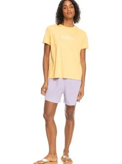 Roxy T-Shirts & Tops*Noon Ocean - T-Shirt Voor Dames Flax