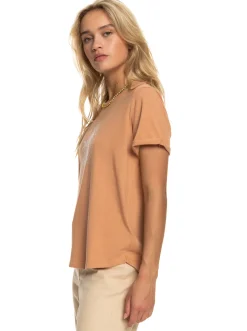 Roxy T-Shirts & Tops*Ocean After - T-Shirt Voor Dames Cork