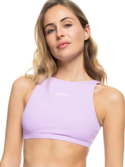 Roxy Bikini Tops*Ocean Dreamer - Crop Bikini Top For Women Purple Rose