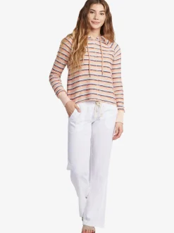 Roxy Broeken & Jeans*Oceanside - Uitlopende Broek Voor Dames Sea Salt