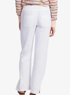 Roxy Broeken & Jeans*Oceanside - Uitlopende Broek Voor Dames Sea Salt