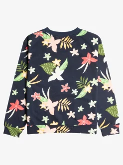 Roxy Sweatshirts & Hoodies*Off To The Beach - Sweater Voor Meisjes 4-16 Mood Indigo Alma Apparel