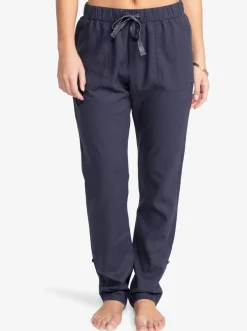 Roxy Broeken & Jeans*On The Seashore - Linnen Cargobroek Voor Dames Mood Indigo