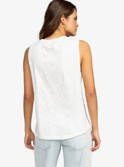 Roxy T-Shirts & Tops*On The Shoreline - Vest Top Voor Dames Snow White