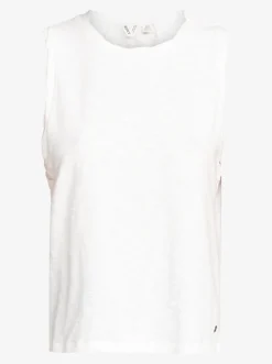 Roxy T-Shirts & Tops*On The Shoreline - Vest Top Voor Dames Snow White