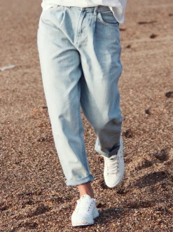 Roxy Broeken & Jeans*Opposite Way High - Mum Jeans Voor Dames Bleached Blue