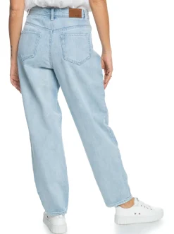 Roxy Broeken & Jeans*Opposite Way High - Mum Jeans Voor Dames Bleached Blue