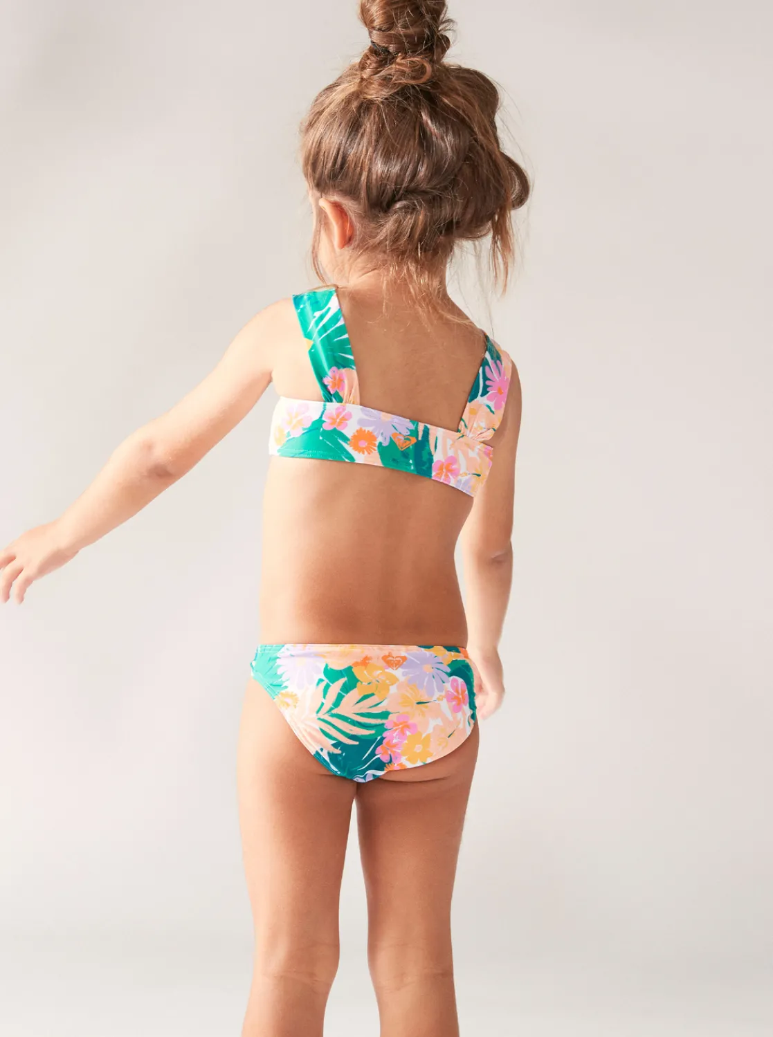 Roxy Swim*Paradisiac Island - Bralette Bikiniset Voor Meisjes 2-7 Mint Tropical Trails