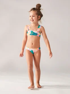 Roxy Swim*Paradisiac Island - Bralette Bikiniset Voor Meisjes 2-7 Mint Tropical Trails