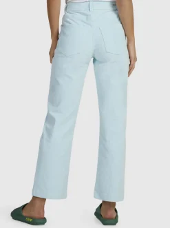 Roxy Broeken & Jeans*Parliamentia - Corduroy Broek Voor Dames Almost Blue