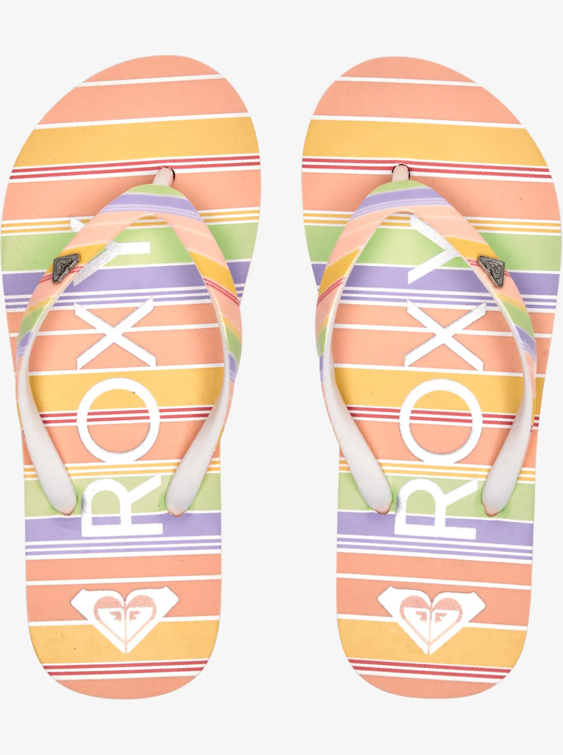 Roxy Schoenen*Pebbles - Sandalen Voor Meisjes Mimosa Stripe