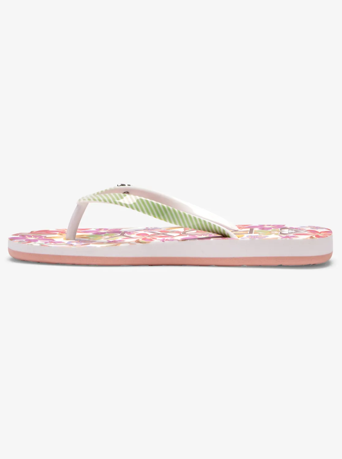 Roxy Schoenen*Pebbles - Sandalen Voor Meisjes White/Green