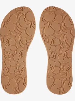 Roxy Slippers*Porto - Sandalen Voor Dames Natural