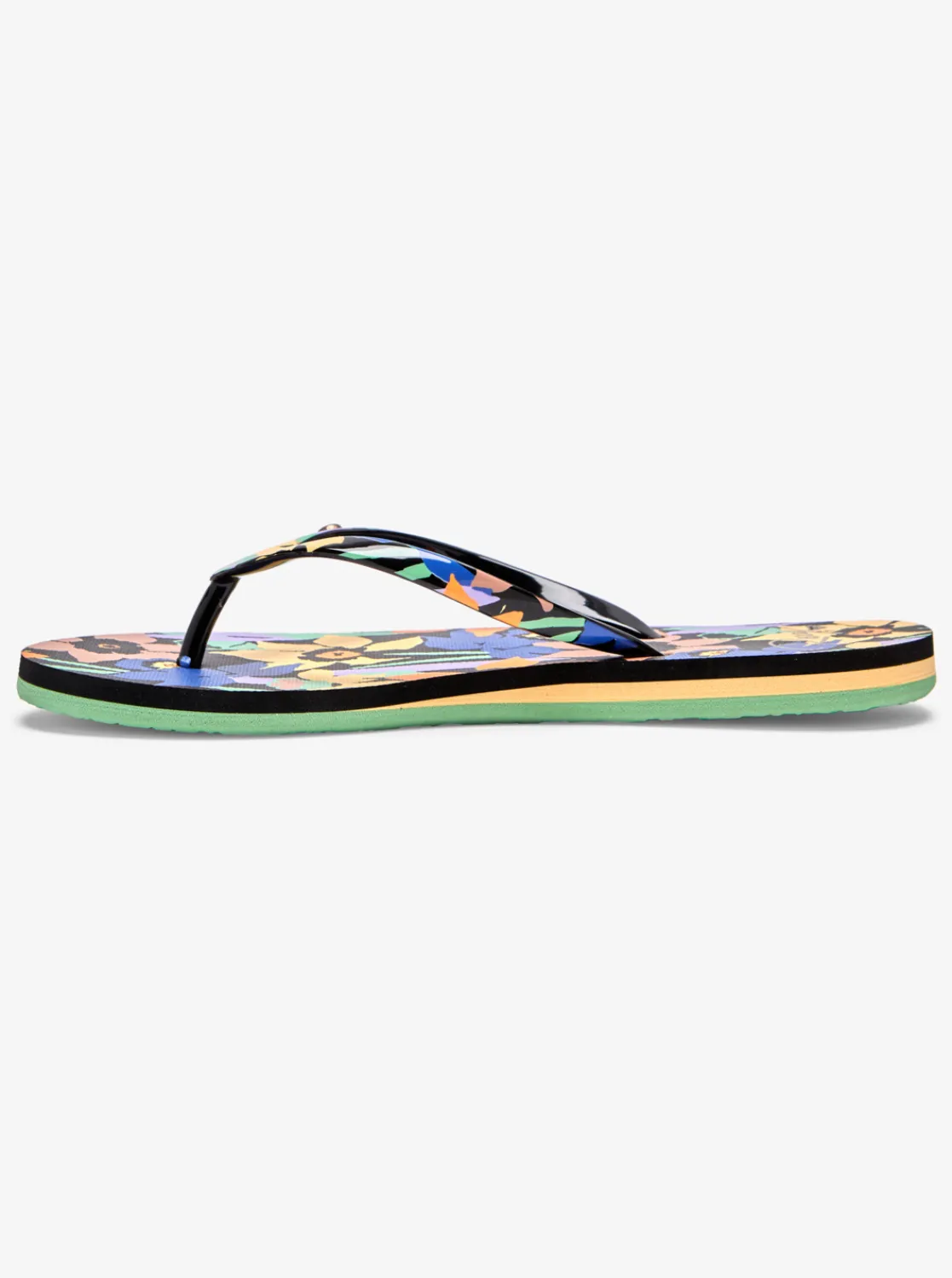 Roxy Slippers*Portofino - Sandalen Voor Dames Black Multi