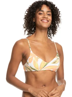 Roxy Bikini Tops*Printed Beach Classics - Bikinitop Voor Dames Bright White Subtly Salty Flat