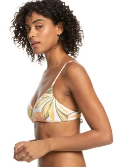 Roxy Bikini Tops*Printed Beach Classics - Bikinitop Voor Dames Bright White Subtly Salty Flat