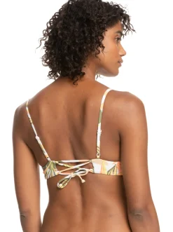 Roxy Bikini Tops*Printed Beach Classics - Bikinitop Voor Dames Bright White Subtly Salty Flat