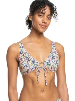 Roxy Bikini Tops*Printed Beach Classics - Bralette Bikinitop Voor Dames Mood Indigo Ditsy Love