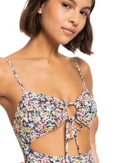 Roxy Monokini'S*Printed Beach Classics - Eendelig Badpak Voor Dames Mood Indigo Ditsy Love