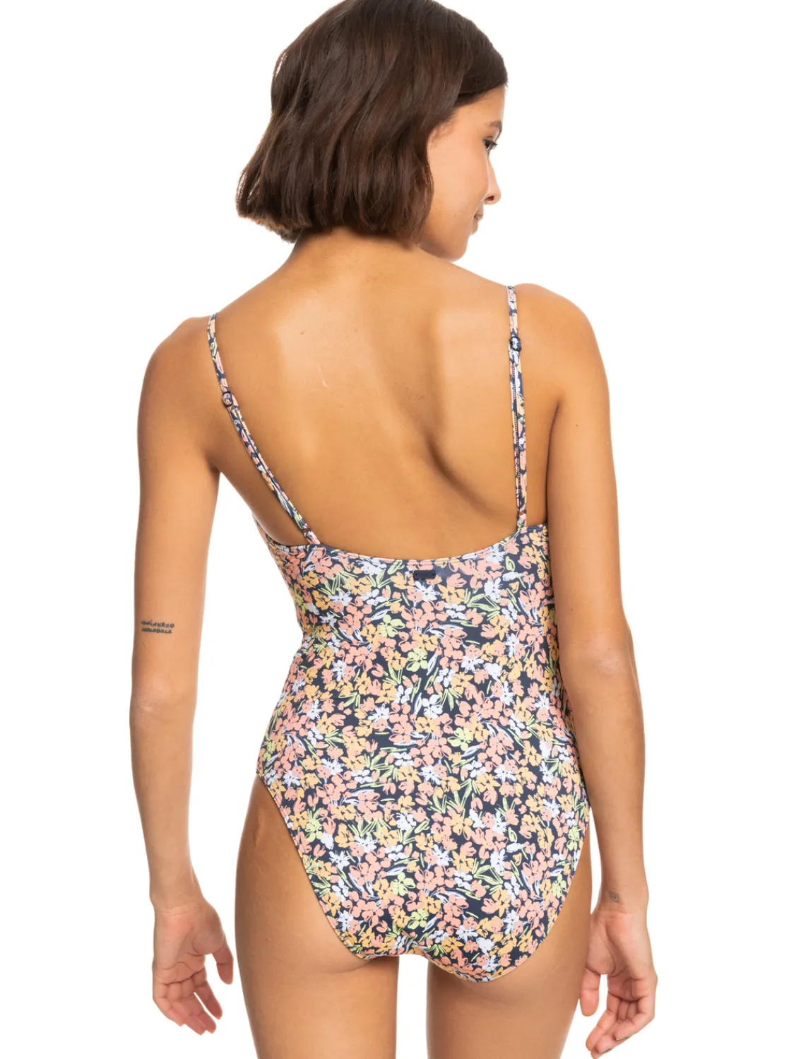 Roxy Monokini'S*Printed Beach Classics - Eendelig Badpak Voor Dames Mood Indigo Ditsy Love