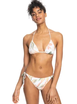 Roxy Bikini'S*Printed Beach Classics - Tiki Ti Bikiniset Voor Dames Bright White Subtly Salty Flat