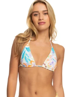 Roxy Bikini Tops*Retro Revo - Tiki Tri Bikinitop, Aan Twee Kanten Draagbaar Voor Dames Snow White Pualani Combo