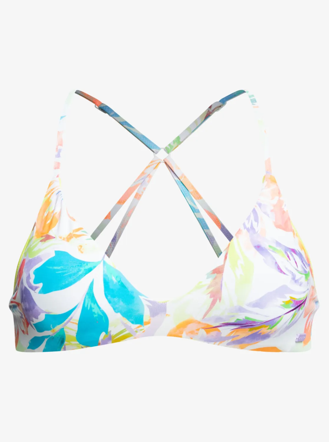 Roxy Bikini Tops*Retro Revo - Triangel Bikinitop, Aan Twee Kanten Draagbaar Voor Dames Snow White Pualani Combo