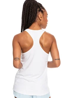 Roxy T-Shirts & Tops*Rock Non Stop - Workout Vest Top Voor Dames Bright White