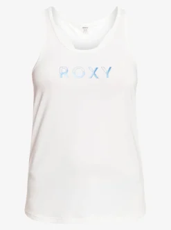 Roxy T-Shirts & Tops*Rock Non Stop - Workout Vest Top Voor Dames Bright White