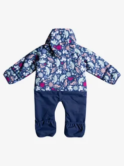 Roxy Snowboard Meisjes*Rose 2022 - Geisoleerde Snowsuit Voor Baby’S Medieval Blue Neo