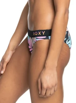 Roxy Bikini Bottoms* Active - Bikinibroekje Voor Dames Anthracite Zebra Jungle