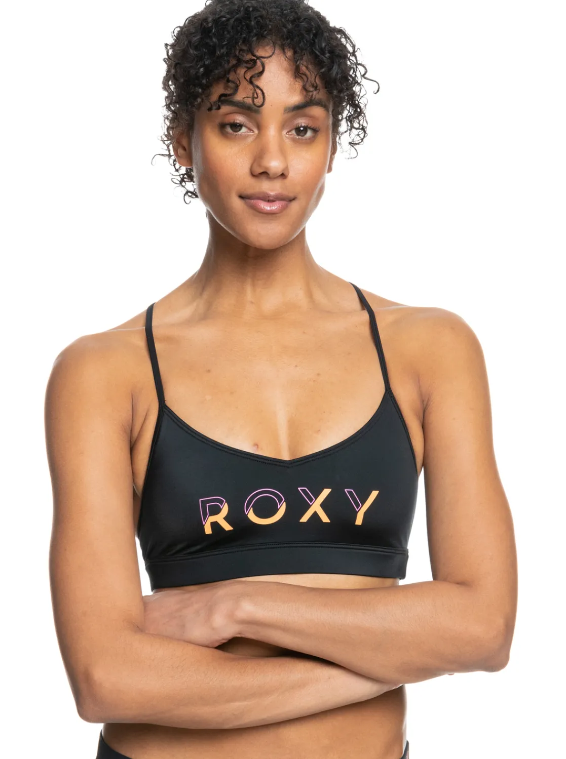 Roxy Bikini Tops* Active - Bralette Bikinitop Voor Dames Anthracite