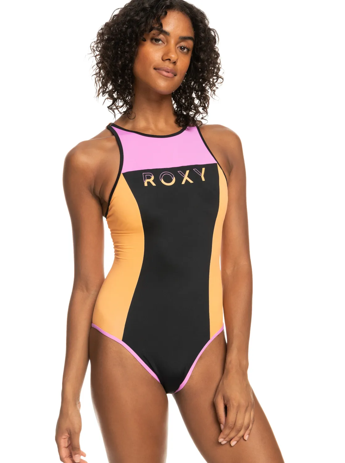 Roxy Monokini'S* Active - Eendelig Badpak Voor Dames Anthracite