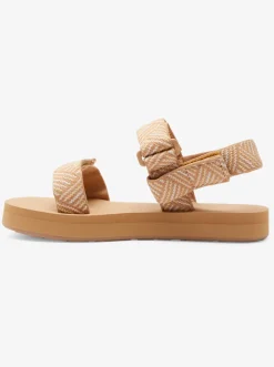 Roxy Slippers* Cage - Sandalen Voor Dames Tan/Brown