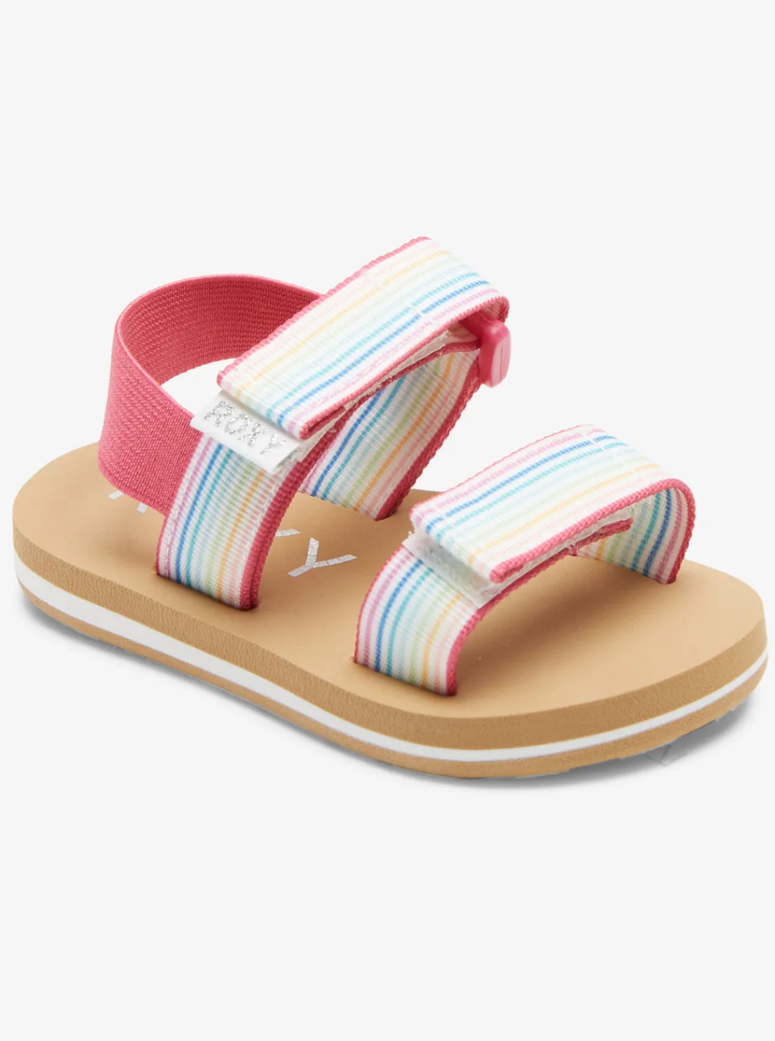 Roxy Schoenen* Cage - Sandalen Voor Toddlers White/Pink/Multi