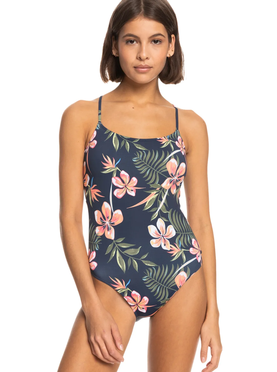 Roxy Monokini'S* Into The Sun - Eendelig Badpak Voor Dames Mood Indigo Tropical Depht