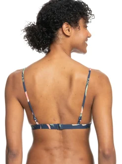 Roxy Bikini Tops* Into The Sun - Tiki Tri Bikinitop Voor Dames Mood Indigo Tropical Depht