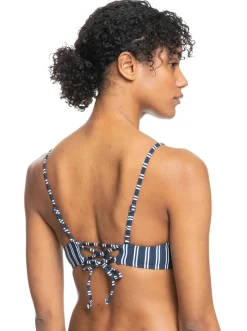 Roxy Bikini Tops* Into The Sun - Triangel Bikinitop Voor Dames Mood Indigo Novela Stripe Vert