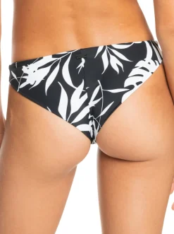 Roxy Bikini Bottoms* Love The Baja - Cheeky Bikinibroekje Voor Dames Anthracite Surf Trippin Bico S