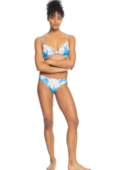 Roxy Bikini Bottoms* Love The Baja - Cheeky Bikinibroekje Voor Dames Azure Blue Palm Island