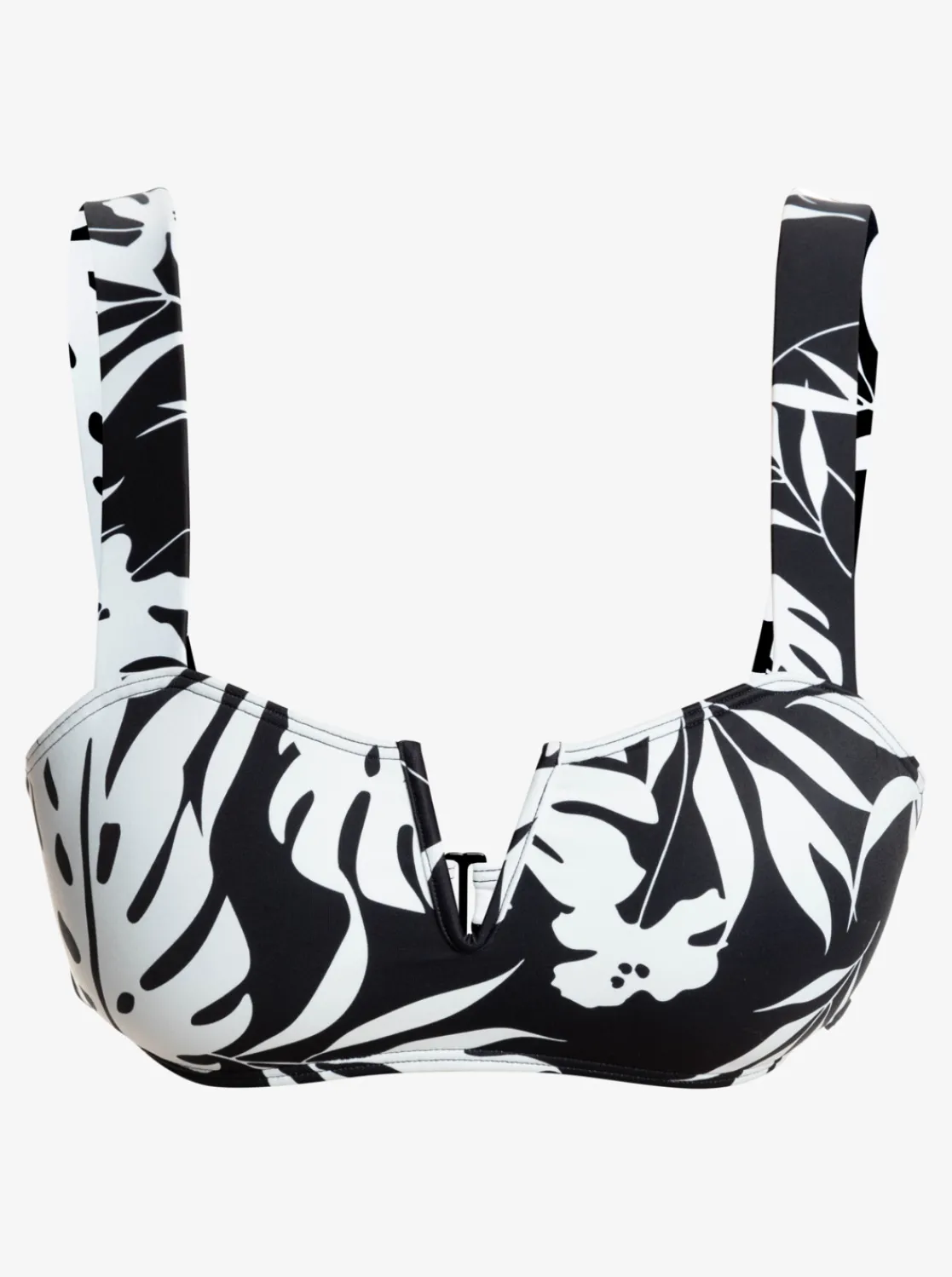 Roxy Bikini Tops* Love The Coco - Bralette Bikinitop Voor Dames Anthracite Surf Trippin Bico S