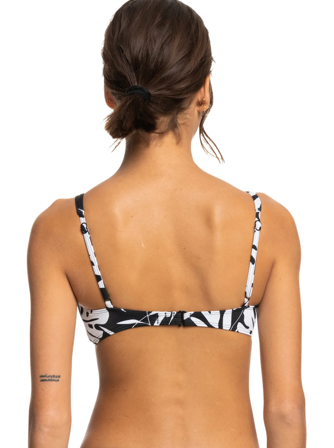 Roxy Bikini Tops* Love The Oceana - Langere Tri Bikinitop Voor Dames Anthracite Surf Trippin Bico S