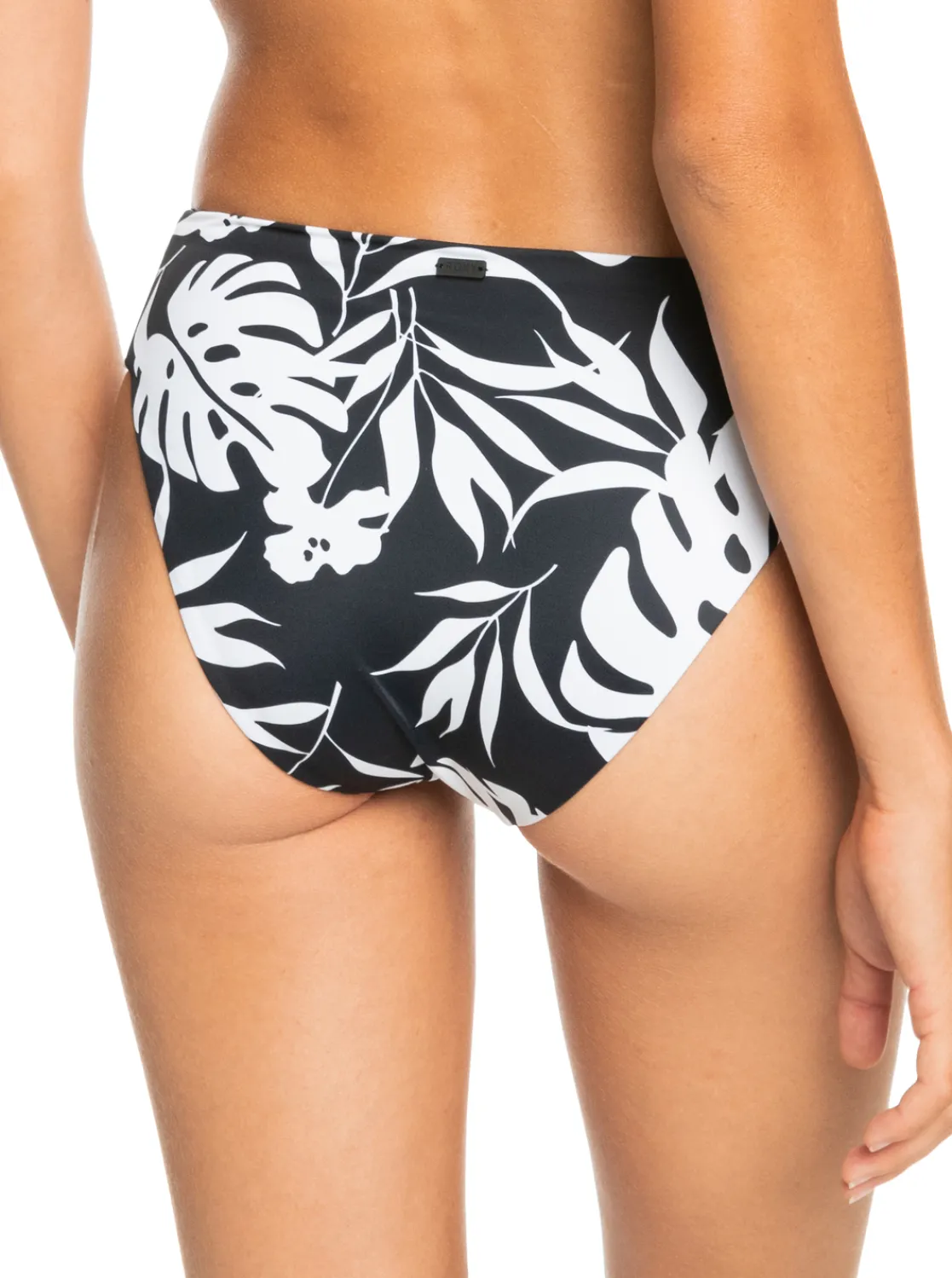 Roxy Bikini Bottoms* Love The Rocker - Hipster Bikinibroekje Voor Dames Anthracite Surf Trippin Bico S