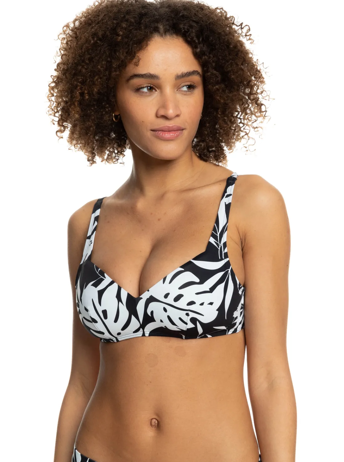 Roxy Bikini Tops* Love The Sun Ray - Bikinitop Cupmaat D Voor Dames Anthracite Surf Trippin Bico S